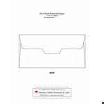 Get High-Quality Envelope Templates - Customize Easily example document template 