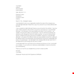 Corporate Flight Attendant Cover Letter example document template