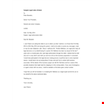 Sample Legal Letter Of Intent example document template 