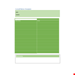 Cornell Notes Template - Simplify Your Note-Taking Process | Source example document template