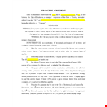 Franchise Agreement Template - Create Your Company Agreement Today example document template