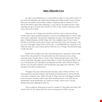Funny Autobiography Example example document template