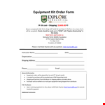Eqequipmentorderform example document template