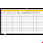 Simple Contact List Template in Excel example document template