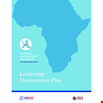 Leadership Development in Washington - Transform Your Skills | Mandela example document template
