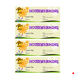 Housewarming Invitation Template - Create Personalized Invites & Impress Your Guests example document template