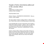 Invitation Letter for United States Visitor | CTR-Optimized Template example document template 