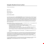Fashion Internship example document template