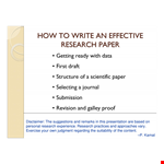 Expertly Crafted Research Papers and Journals example document template