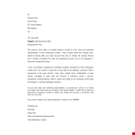 Effective Letter of Introduction for Marketing & Sales Representatives | Enterprises example document template