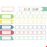 Download Free Chore Chart Template - Track Your Chores Easily example document template