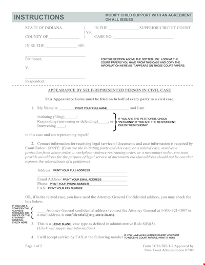 Child Support Agreement - Court-Approved Support for Your Child