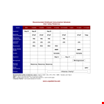 Complete Vaccination Schedule for Infants and Toddlers example document template