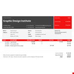 Excel Service Invoice Template example document template