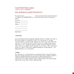 Nanny Agency Contract Template example document template