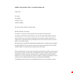 Cease and Desist Template for Letter Collection | Protect Your Rights example document template