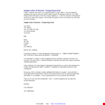 Effective Sales Letter of Interest for Your Company example document template