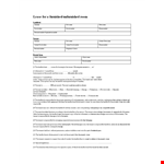 Landlord Unfurnished Sample example document template