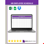 employee-schedule-template