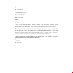 Get a Strong Letter of Support for Your Position - Gilmore & Johnny example document template