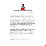 Download Confidentiality And Non Compete Agreement example document template