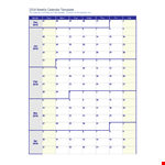 Weekly Calendar Template - Create and Organize Your Weekly Schedule with WinCalendar example document template