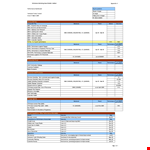 Excel Performance Dashboard Template example document template