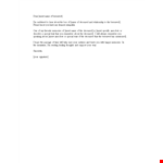 Expressing Our Sincere Condolences | Share Memories of the Deceased with Our Condolence Letter example document template