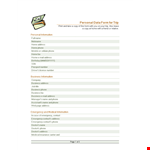 Plan Your Perfect Itinerary | Address, Information & Phone Number example document template 