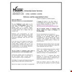 Faculty Job Recommendation Letter | Reference for Student | Information example document template