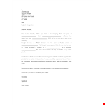 Expert Tips for Crafting Your Career Two Weeks Notice example document template