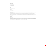 Free Formal Resignation Letter example document template 