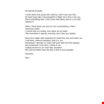 Create the Perfect Love Letter with Heart-Touching Words | Never Find a Better Love Letter Template example document template