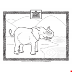 Free Printable Adult Coloring Pages Of Elephant example document template
