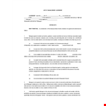 Free Download Artist Management Contract Word Template example document template