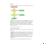 Simple Flow Chart example document template