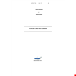 Trust Agreement & Clause | Trusted Trustee Services example document template 