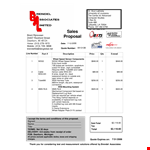 Free Sales Proposal Template & Quote | Download Now example document template