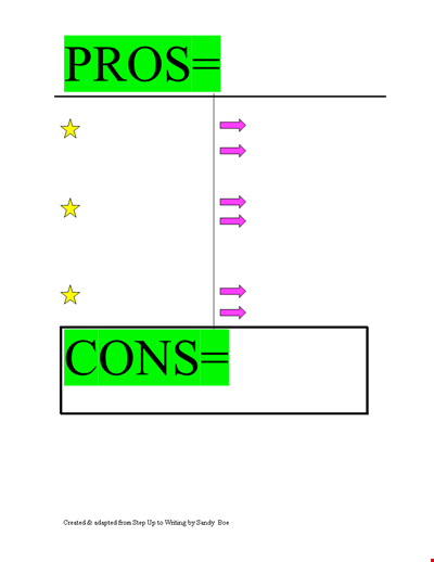 Pros and Cons: Created vs. Adapted - Which Document Template Works Best?