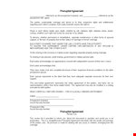 Create a Fair and Secure Partnership with Our Prenuptial Agreement Template example document template