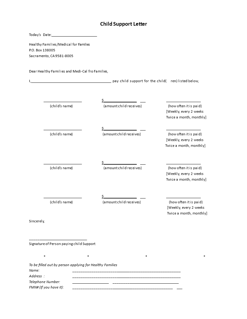 Child Support Agreement Ensuring Fair Support Amount For Children And child-support-agreement-ensuring-fair-support-amount-for-children-and