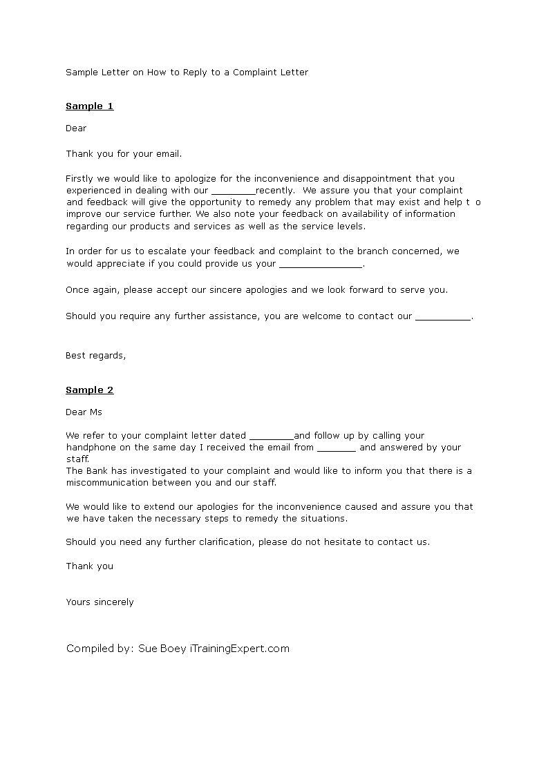 crafting-an-effective-complaint-response-letter-sample-feedback