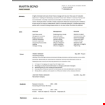 Experienced Corporate Finance Manager Resume | Financial Expert | Company Manager | Dayjob example document template