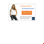 Exclusive Coupon Offer Template example document template