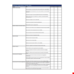 Pandemic Preparedness Checklist (PPC) example document template