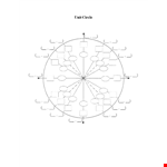 Unit Circle Chart trigonometric functions example document template