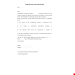 Written Employee Warning Letter for Disciplinary Conduct - Final Warning example document template