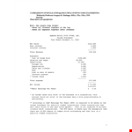 Multi Step Income Statement Format example document template