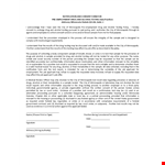 Drug Test Consent Notification Form example document template