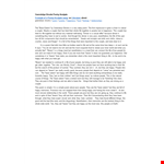 Poetry Analysis Essay Template example document template 